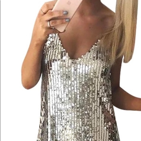 Sliver Sequined Mini - Picture 8 of 8